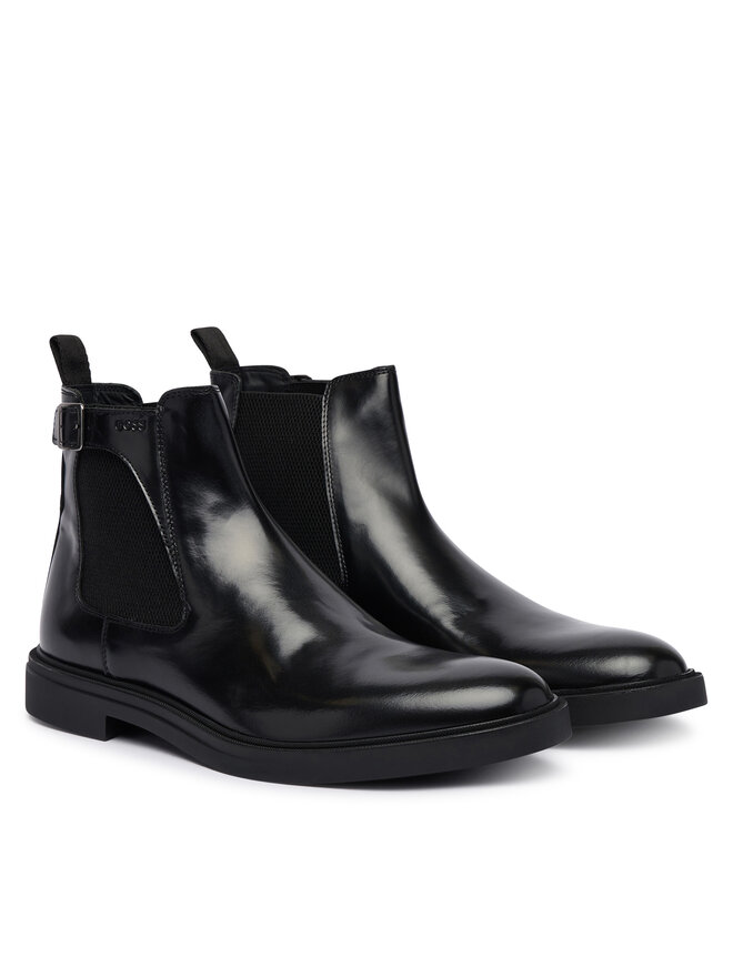 BOSS Klassische Stiefeletten BOSS Calev 50573373 Schwarz