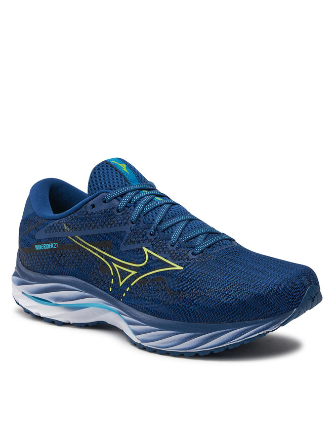 Mizuno Buty do biegania Mizuno Wave Rider 27 J1GC2303 Granatowy