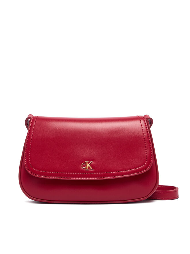 Calvin Klein Handtasche Calvin Klein Ck Flap Camera Bag LV04F3421G Rot
