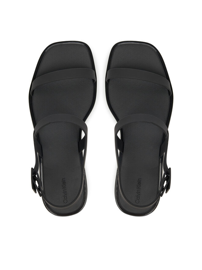 Calvin Klein Σανδάλια Calvin Klein Sandal - Jelly HW0HW02426 Μαύρο