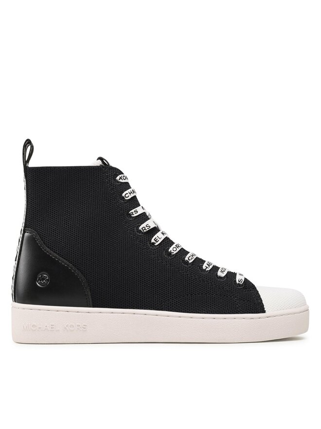 MICHAEL Michael Kors Laisvalaikio batai MICHAEL Michael Kors Edie Knit High Top 43S3NVFS1D Juoda