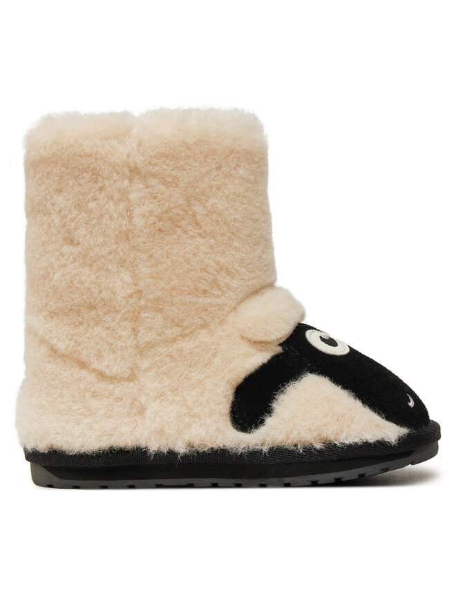 EMU Australia Schneeschuhe EMU Australia Shaun The Sheep K13111 Écru