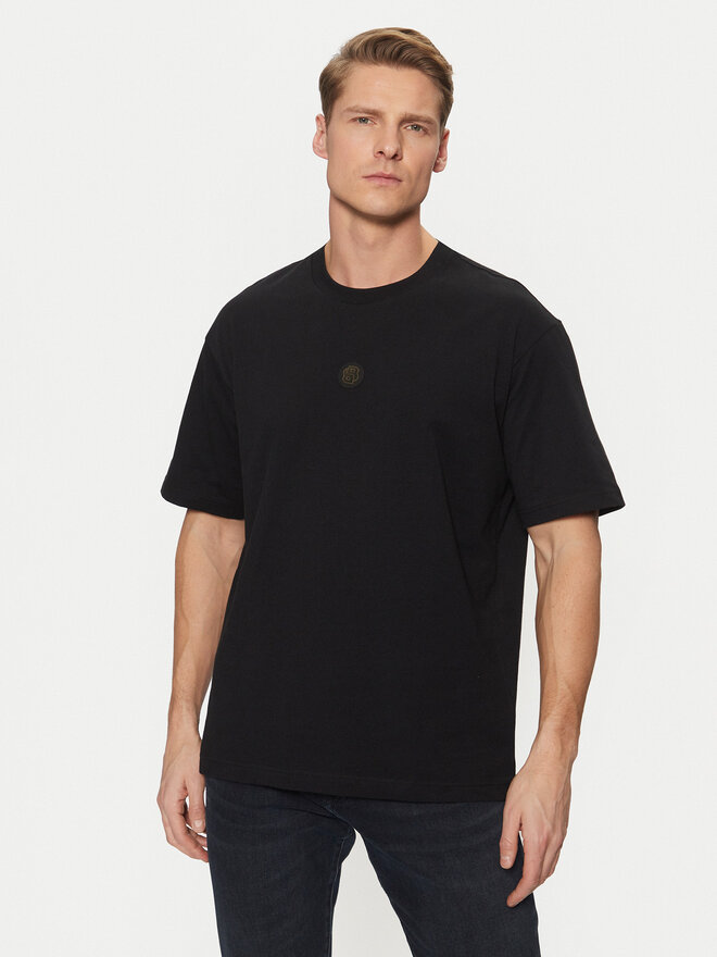 BOSS BOSS Camiseta 50535409 Negro Regular Fit