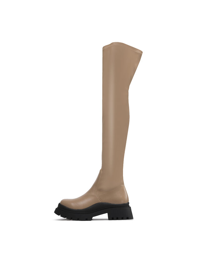 DeeZee Overknees DeeZee ZAL13125-1 Beige
