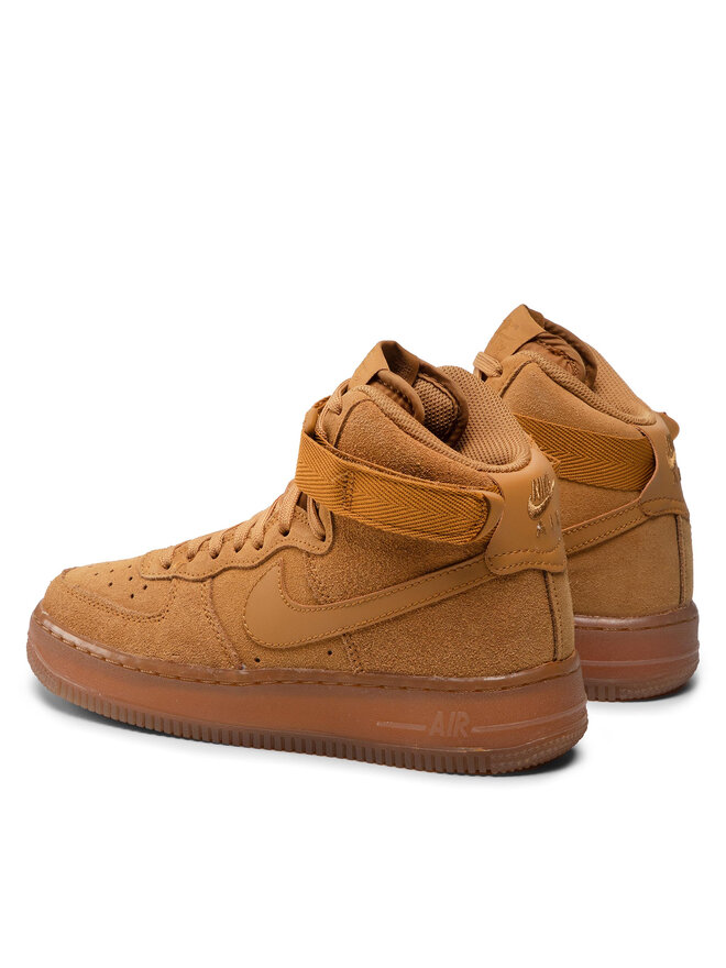 Nike Sneakers Nike Air Force 1 High Lv 8 3 (GS) CK0262 700 Giallo