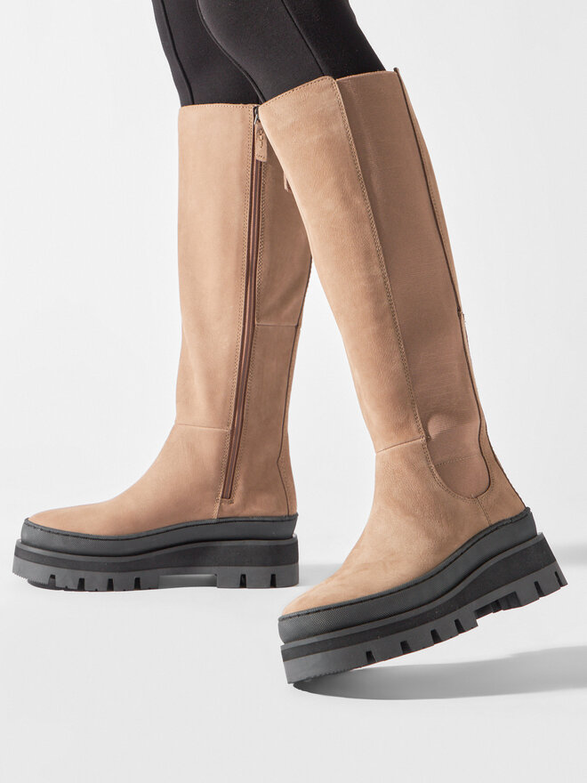 Clarks Botas altas Clarks Orianna2 261748184 Beis