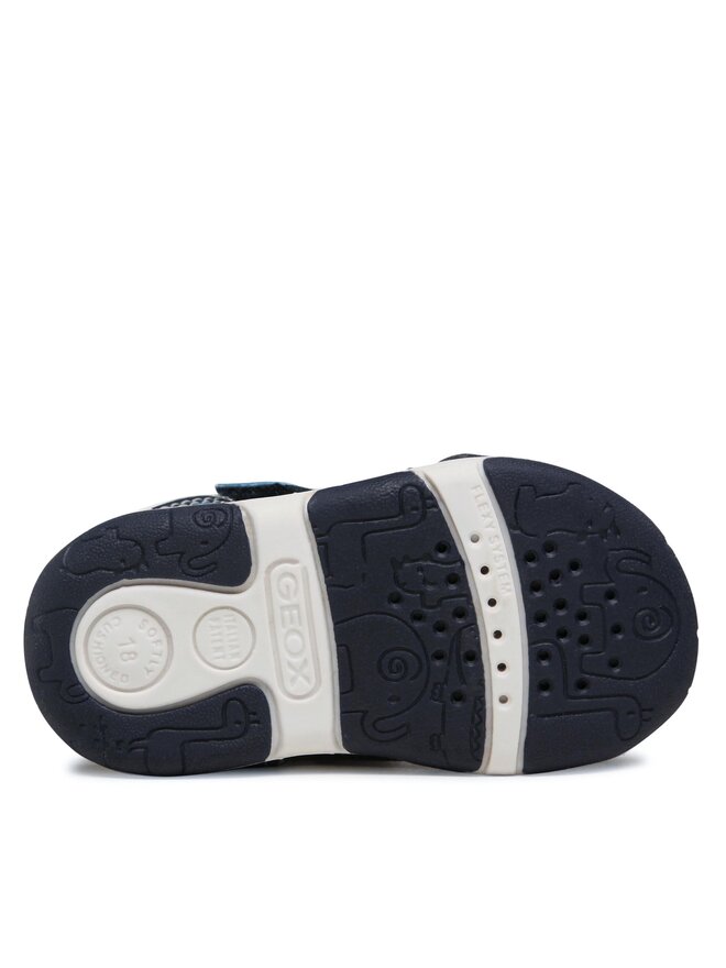 Geox Сандали Geox B Sandal Tapuz Boy B150XB000BCC0693 Тъмносин