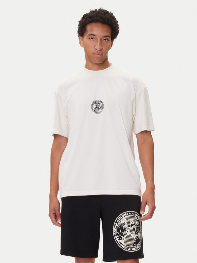 HUGO HUGO Camiseta Dwresto 50542366 Blanco Regular Fit