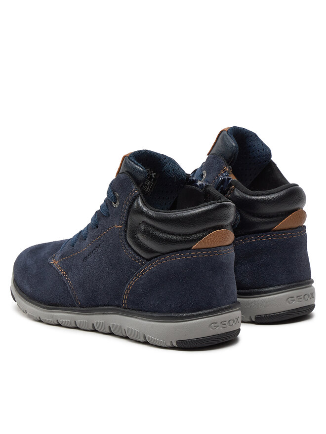 Geox Kotníková obuv Geox J Xunday B. A J843NA 022BC C0045 S Tmavomodrá