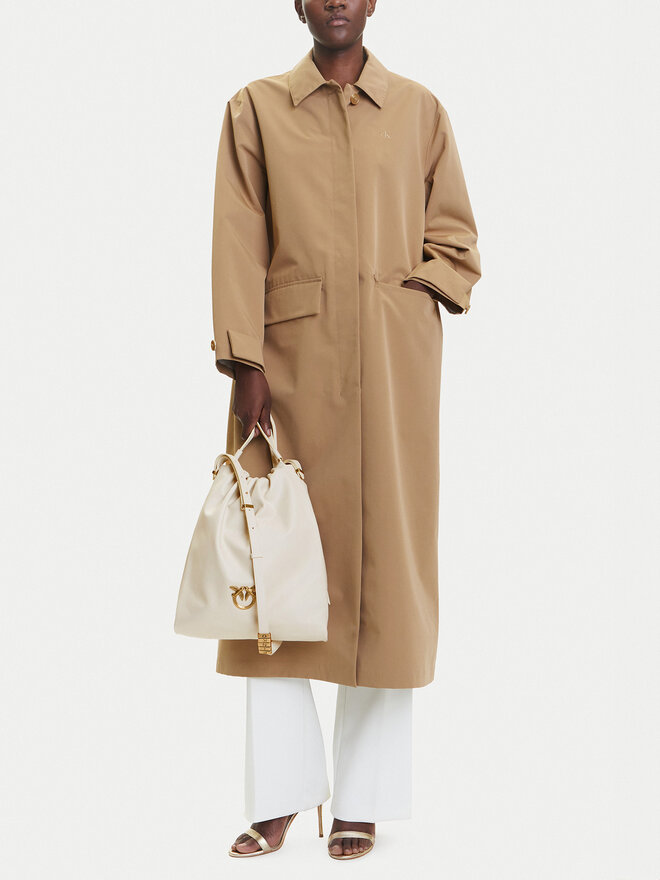 PINKO Kabelka PINKO Slouchy Classic Bag PE 25 PLTT 104359 A270 Écru