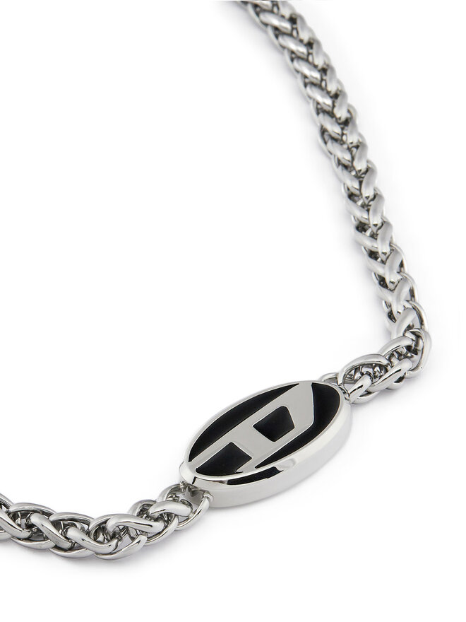 Diesel Collar Diesel DX1470040 Plata