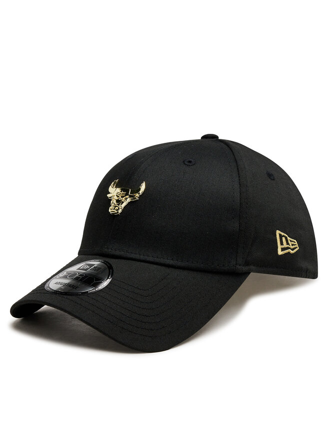 New Era Kšiltovka New Era Chicago Bulls Pin Logo 60292524 Černá