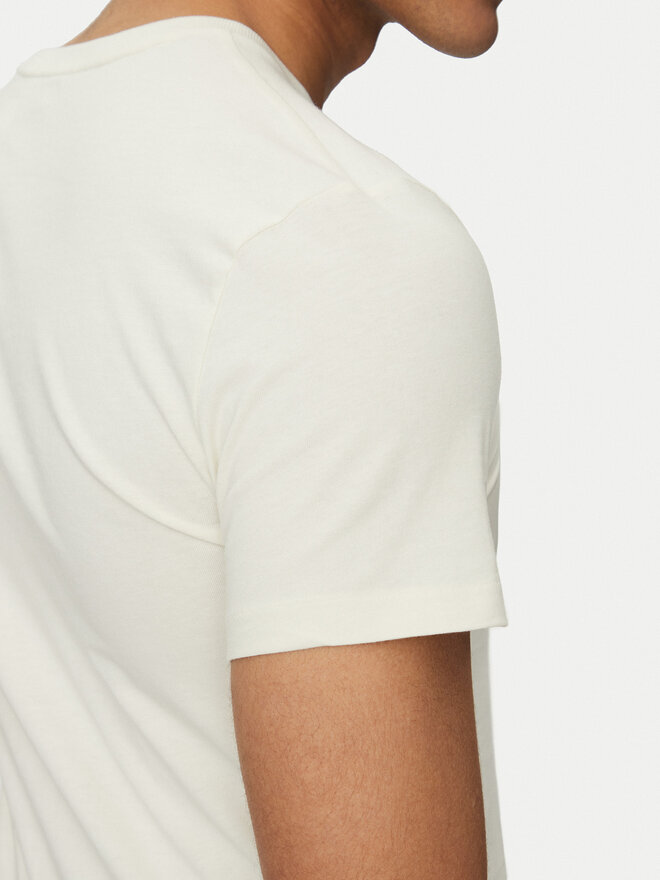 Polo Ralph Lauren Polo Ralph Lauren Camiseta 710671438421 Écru Slim Fit