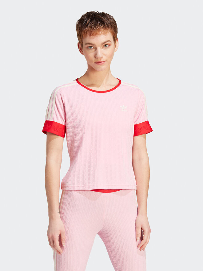 adidas adidas Marškinėliai IK7845 Rožinė