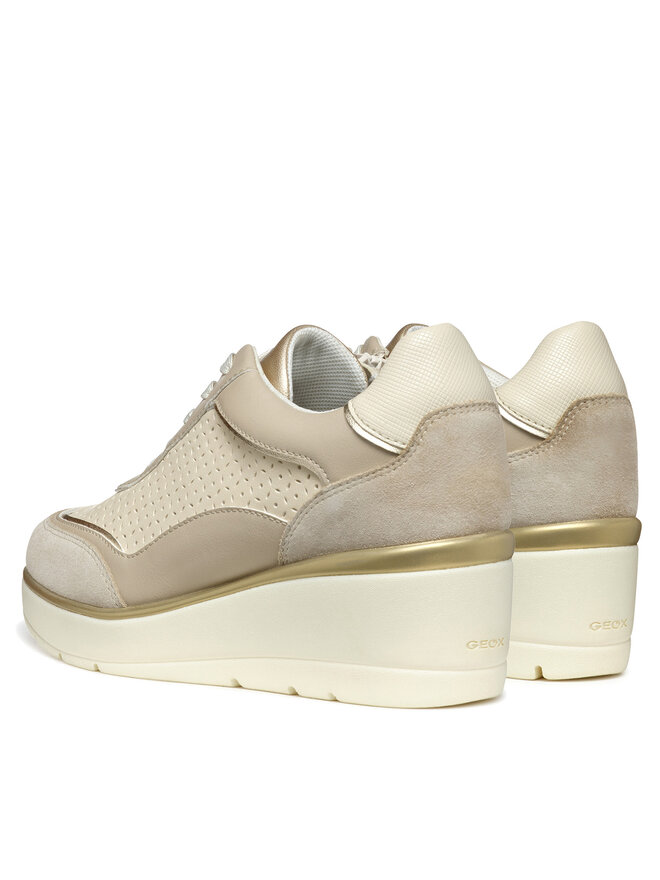 Geox Snīkeri Geox D Ilde D55RAB 05422 C5AH6 Bēšs