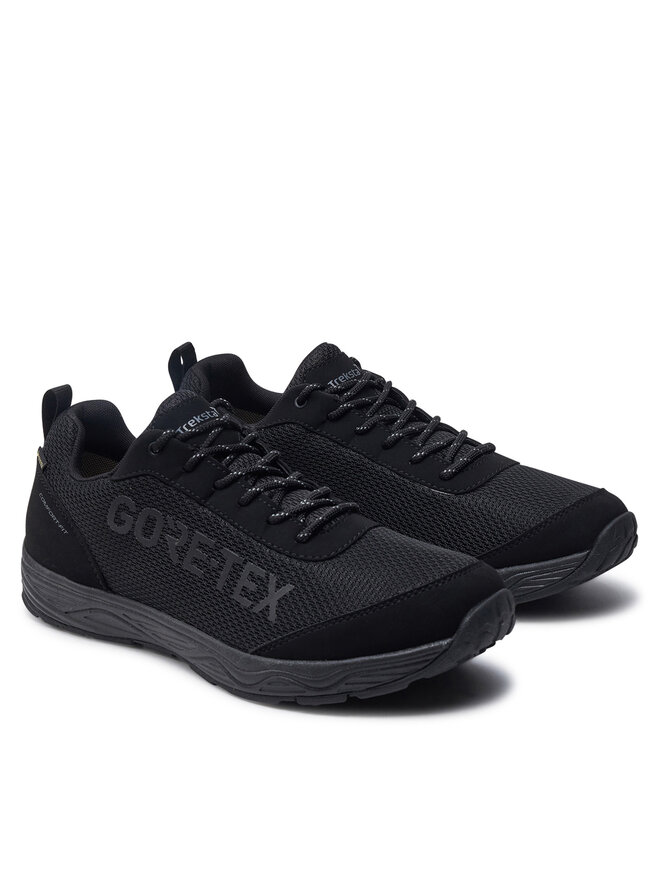 Treksta Trekkingschuhe Treksta Campus Low Gtx Uni GORE-TEX 22401308 008 Schwarz