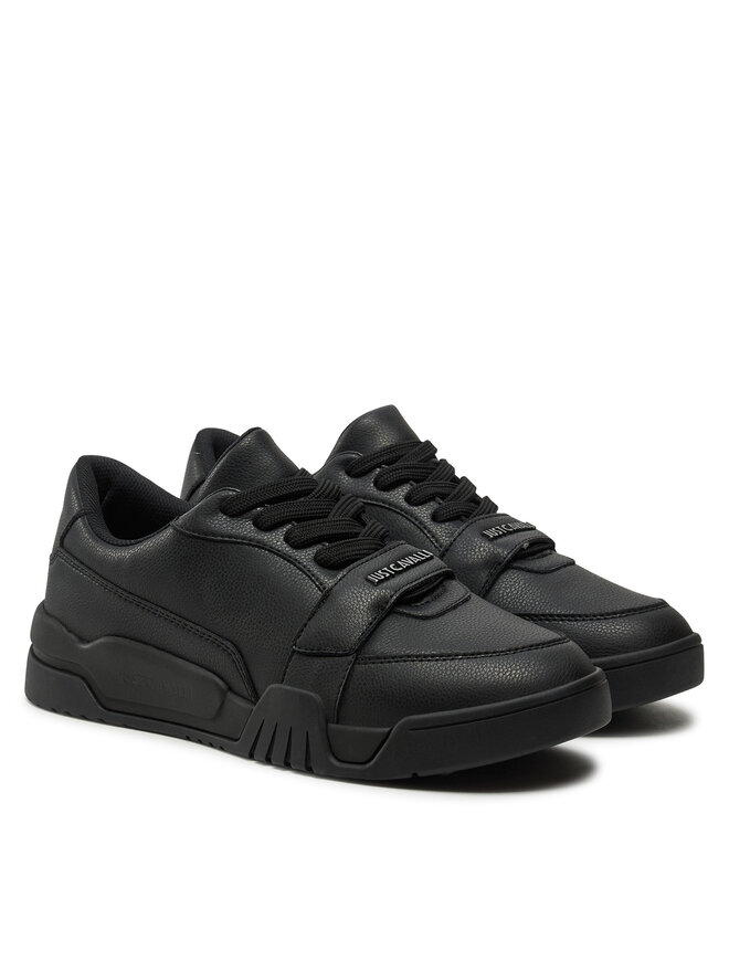 Just Cavalli Sneakersy Just Cavalli 77QA3SA4 Černá