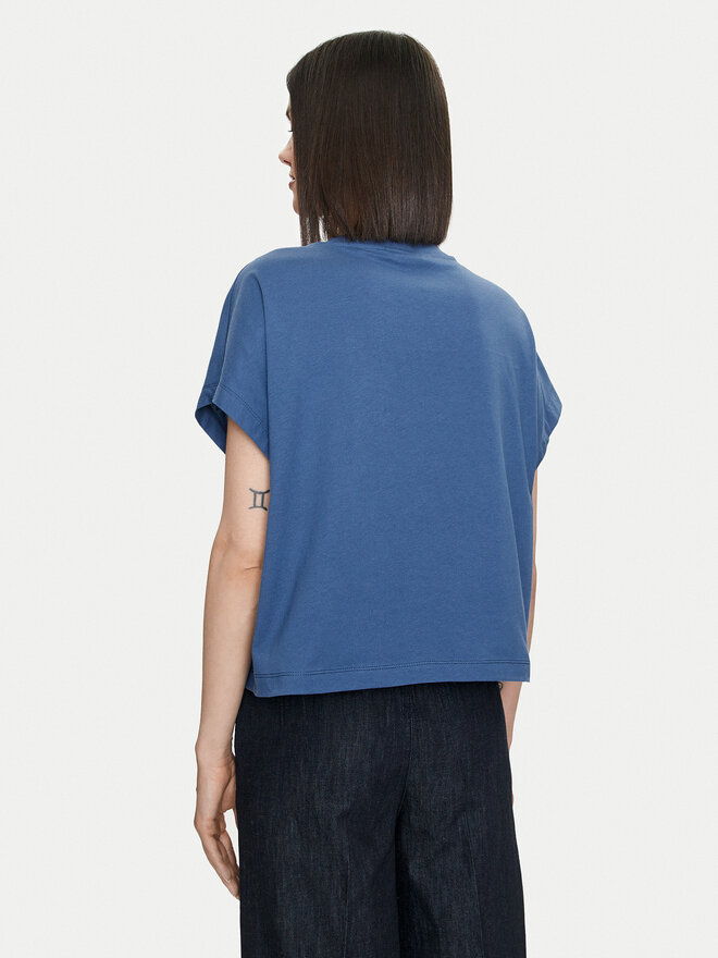 United Colors Of Benetton United Colors Of Benetton Marškinėliai 3096D1071 Mėlyna Relaxed Fit