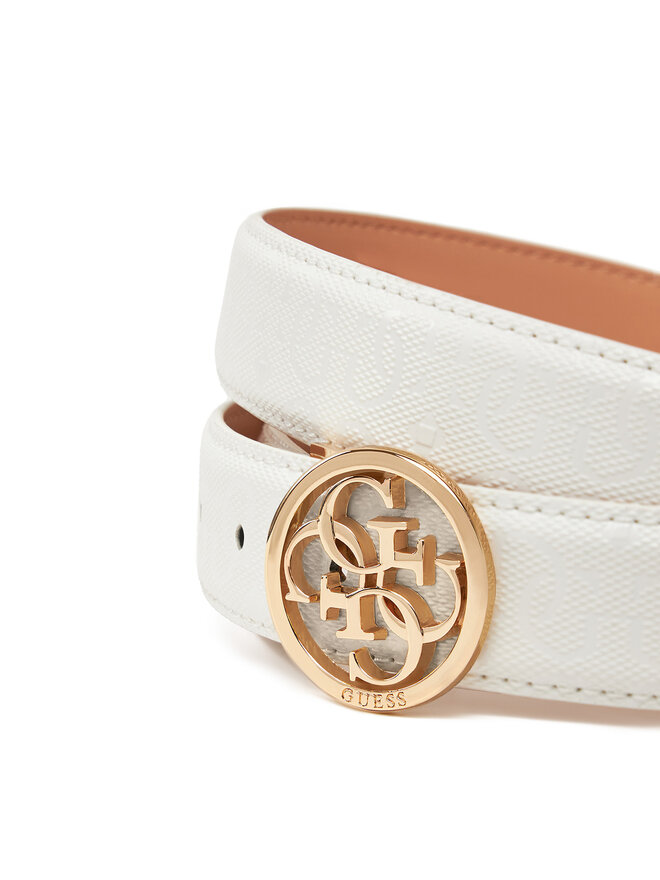 Guess Pasek Damski Guess BW9225 P5230 Biały