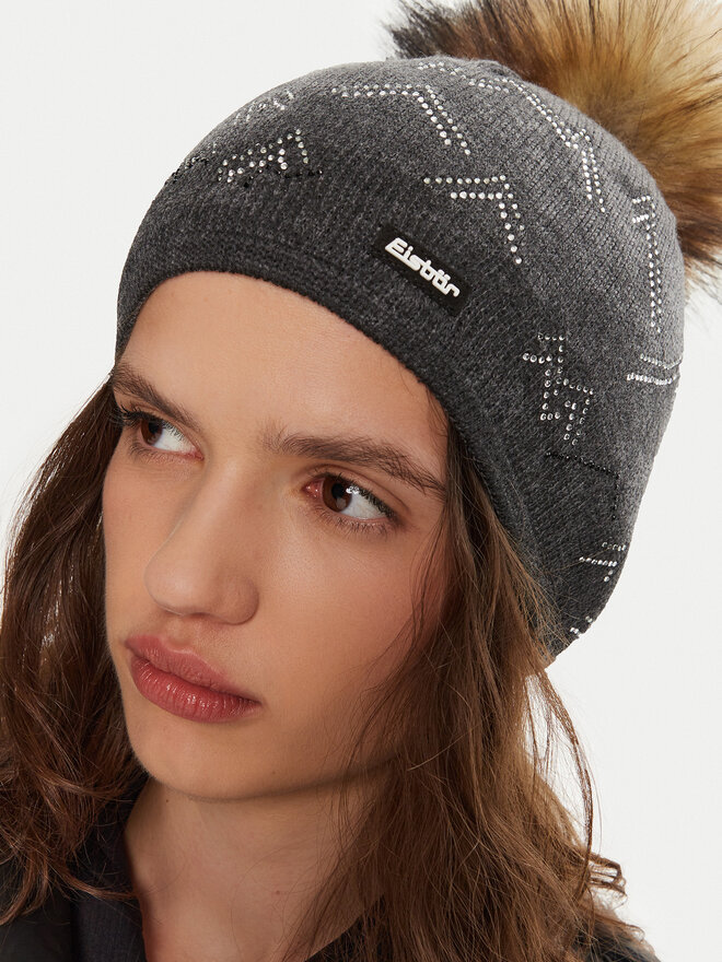 Eisbär Gorro Eisbär Draw Lux Crystal 80101 709 Gris
