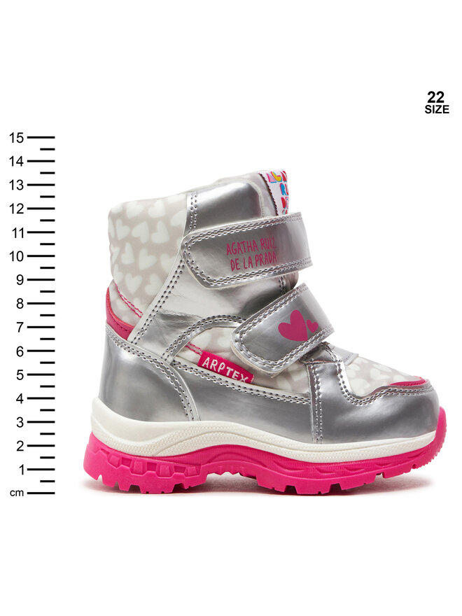 Agatha Ruiz de la Prada Schneeschuhe Agatha Ruiz de la Prada 241990-B M Silberfarben