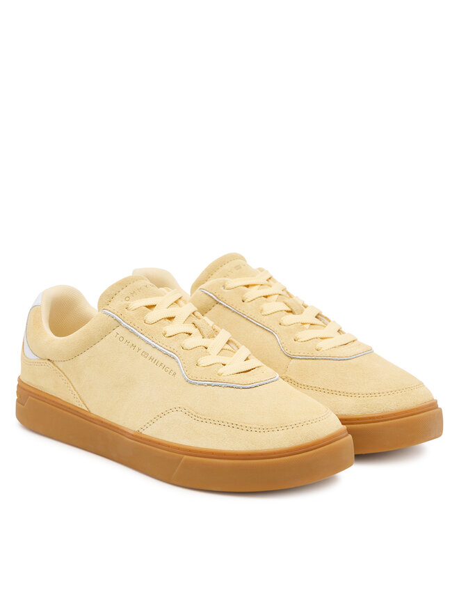 Tommy Hilfiger Sneakersy Tommy Hilfiger Casual FW0FW08898 Żółty