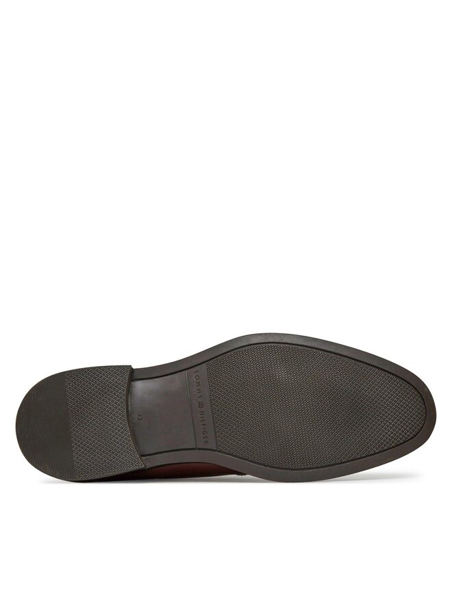 Tommy Hilfiger Зимни обувки Tommy Hilfiger Core Rwb Hilfiger Lth L Boot FM0FM04804 Кафяв
