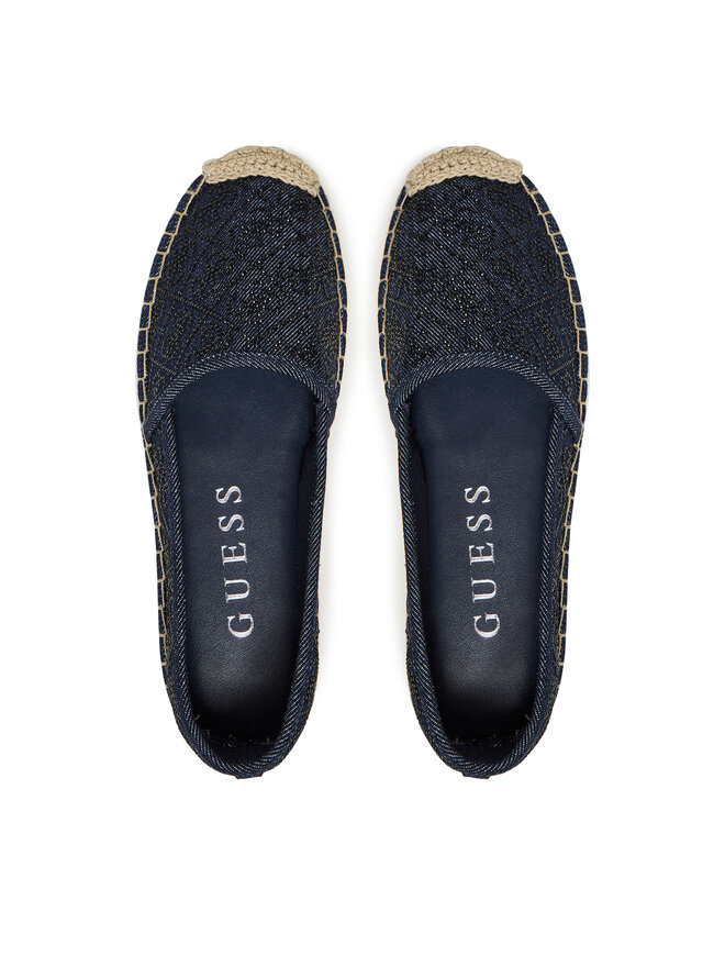 Guess Espadryle Guess FLJODY DEN14 Granatowy