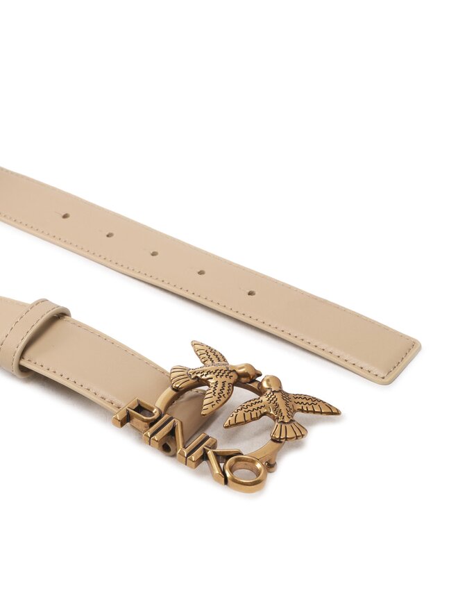 PINKO Дамски колан Pinko Love Berry H3 Belt PE 23 PLT01 100125 A0HX Бежов
