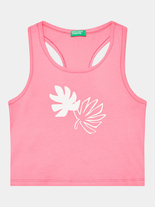 United Colors Of Benetton United Colors Of Benetton Marškinėliai 3096CH013 Rožinė Regular Fit