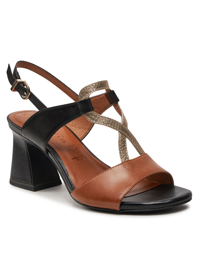 Tamaris Damen Sandalette 1-28367-42 - Keilabsatz Sandale Mit 6 Cm Absatz