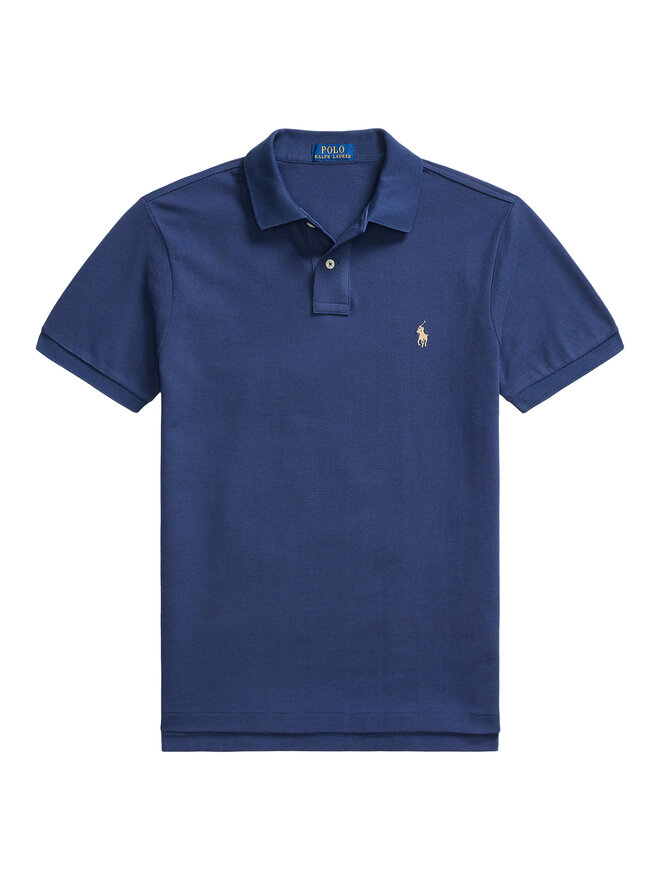 Polo Ralph Lauren Polo Ralph Lauren Поло 710536856459 Cиній Slim Fit