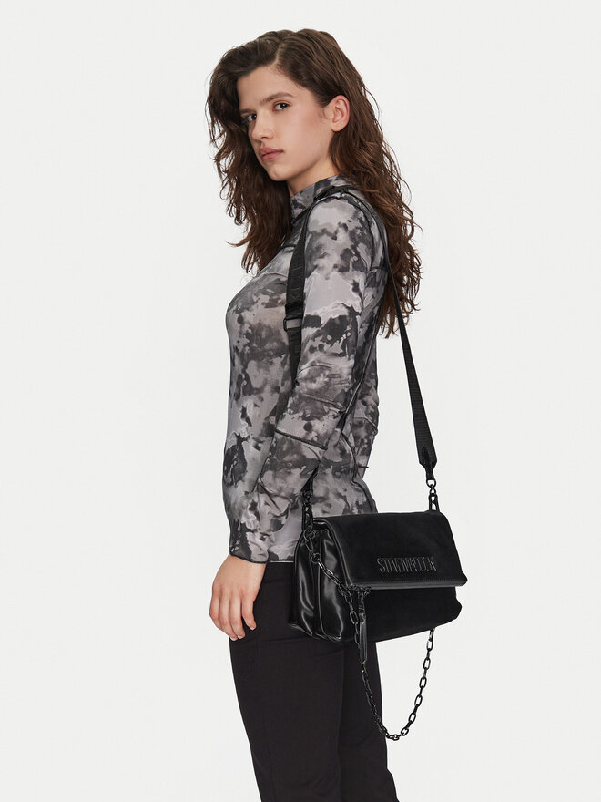 Steve Madden Ročna torba Steve Madden Bfin-V SM13001558 Črna