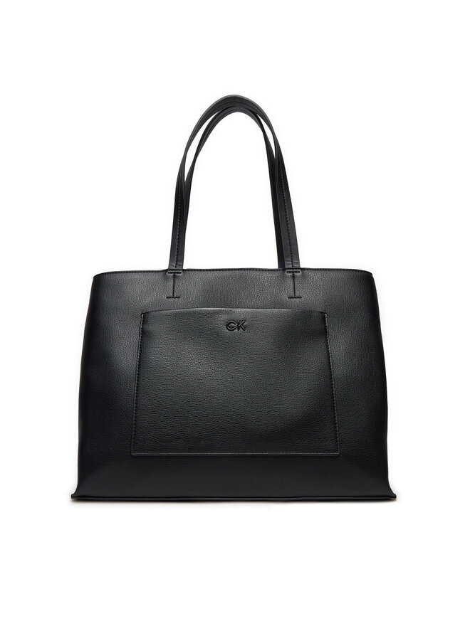Calvin Klein Τσάντα Calvin Klein Ck Daily Medium Tote Pebble K60K612113 Μαύρο