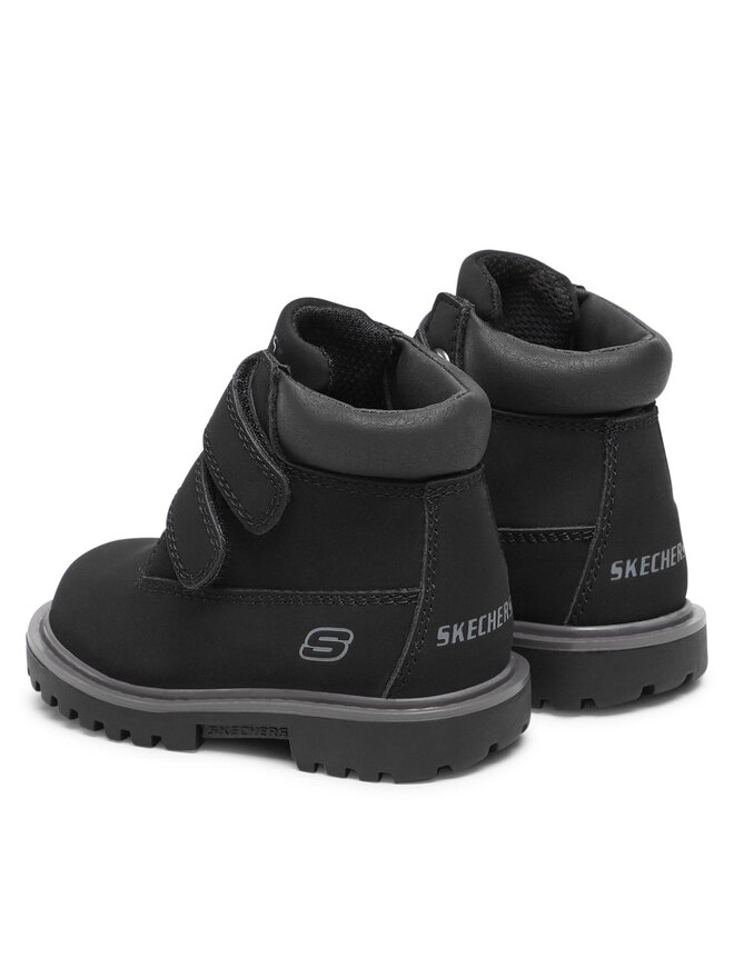 Skechers Pohodni čevlji Skechers Mecca Sawmill 93159N/BLK Črna