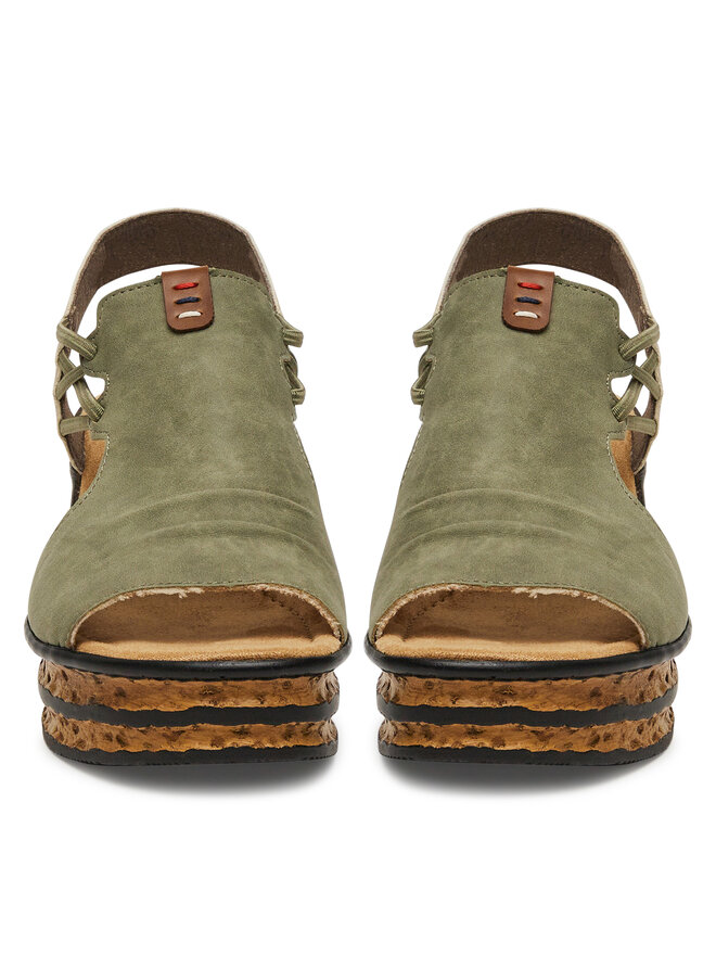 Rieker Sandalen Rieker 68175-52 Grün