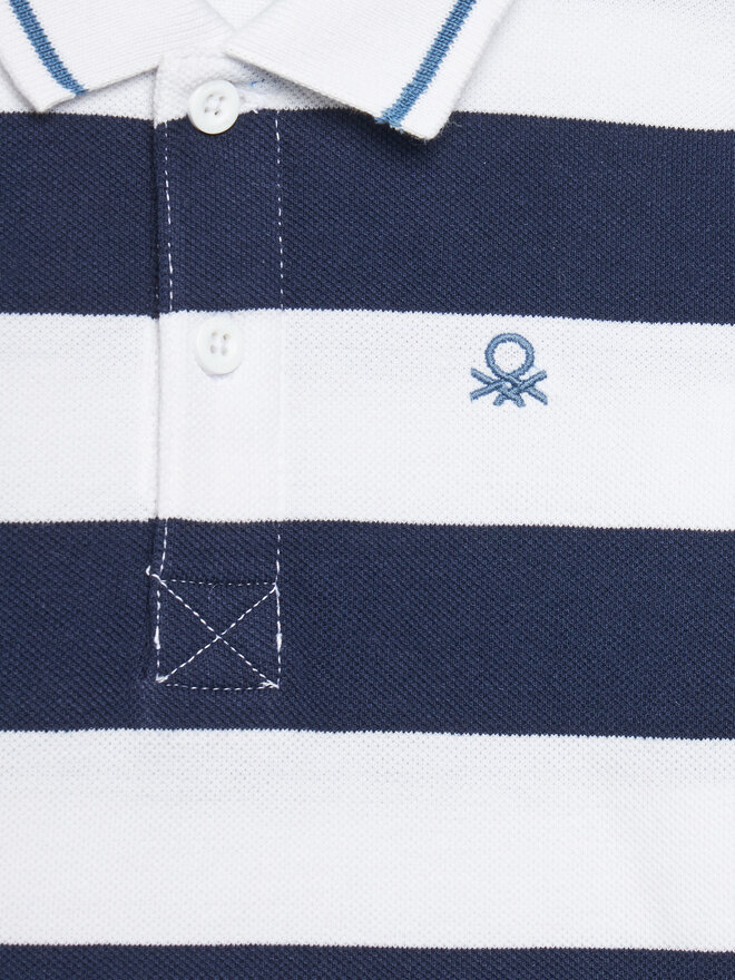 United Colors Of Benetton United Colors Of Benetton Polo 39QAG300V Azul marino Regular Fit