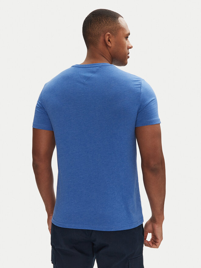 Tommy Jeans Tommy Jeans Camiseta Jaspe DM0DM20363 Azul Slim Fit