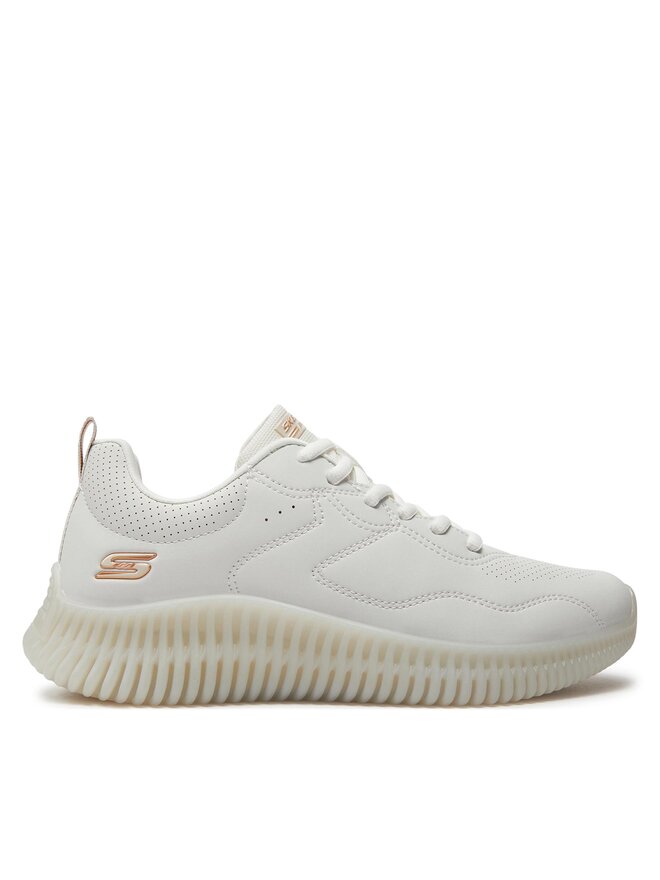 Skechers Sneakersy Skechers Bobs Geo-How Marvelous 117422/OFWT Biały