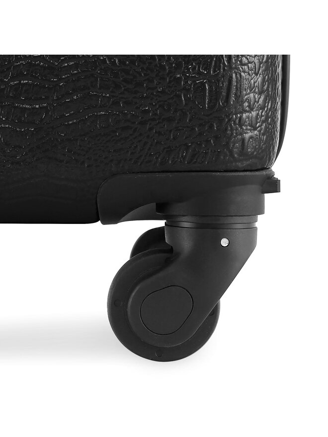 Semi Line Μεσαία Βαλίτσα Semi Line T5638-2 Μαύρο