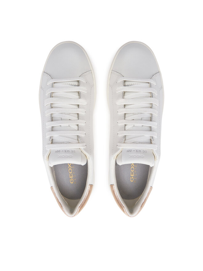 Geox Sneakers Geox D Spherica Ecub-1 D45WEA 09BNF C1327 Bianco