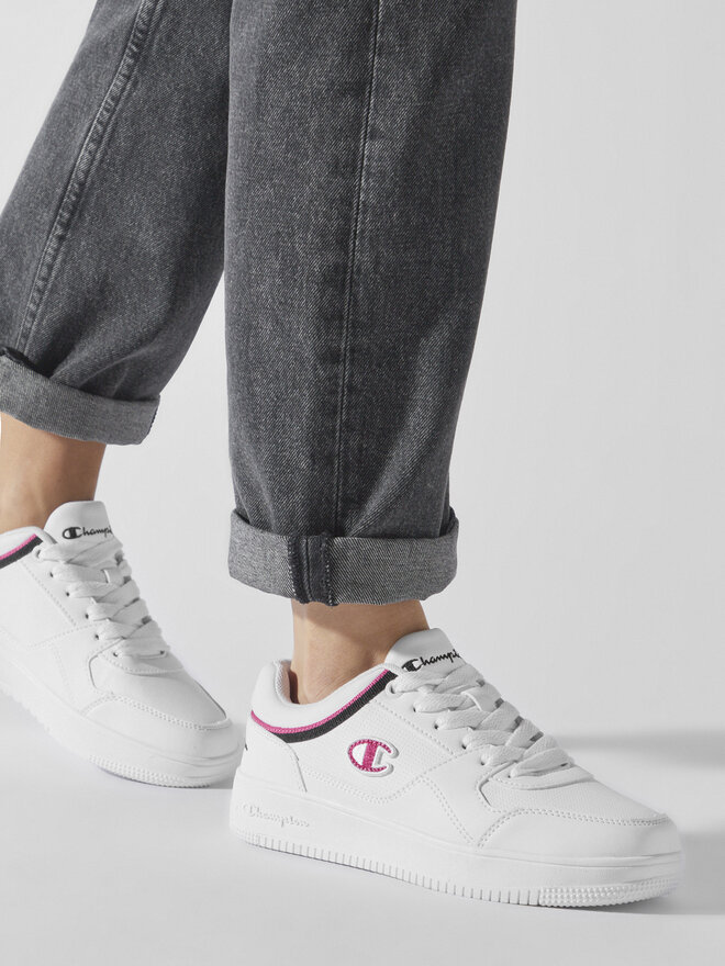 Champion Sneakersy Champion Rebound Low Low Cut Shoe S11469-WW015 Bílá