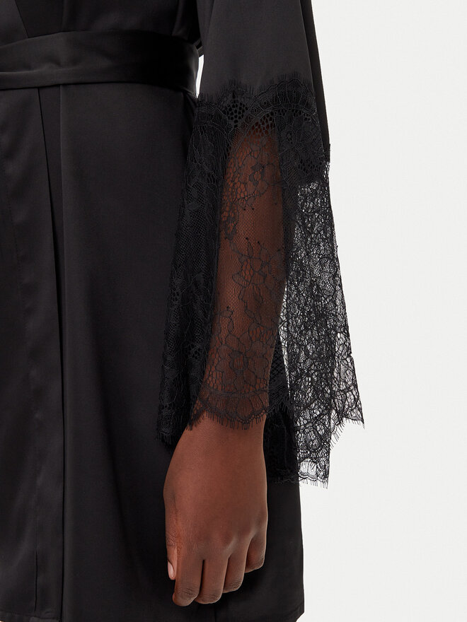Hunkemöller Hunkemöller Bademantel 207210 Schwarz