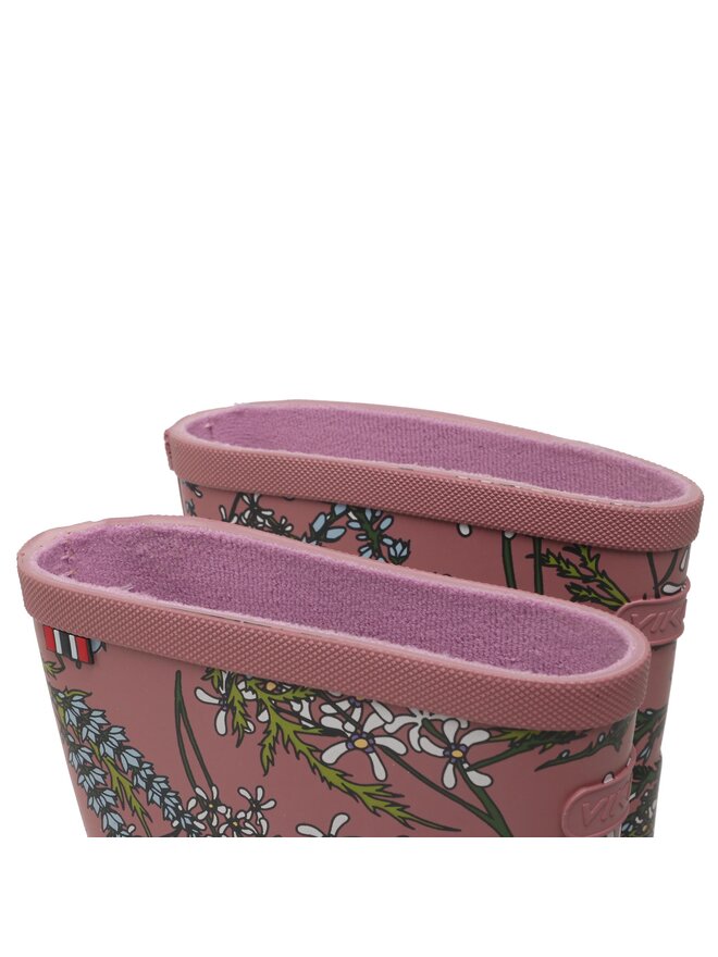 Viking Botas de agua Viking Indie Print 1-60120-5356 Rosa