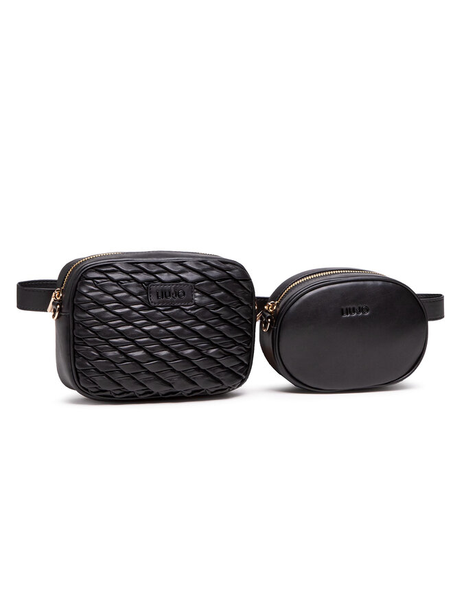 Liu Jo Rankinė ant juosmens Liu Jo Double Belt Bag NF0123 E0449 Juoda