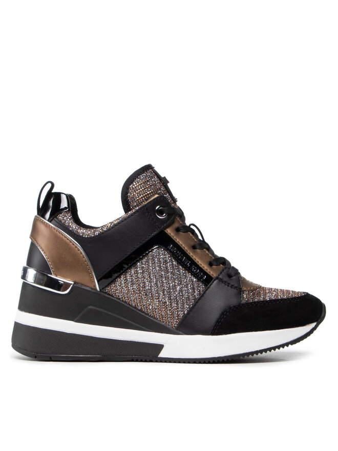 MICHAEL Michael Kors Sneakersy MICHAEL Michael Kors Georgie Trainer 43F9GEFS2D Hnědá