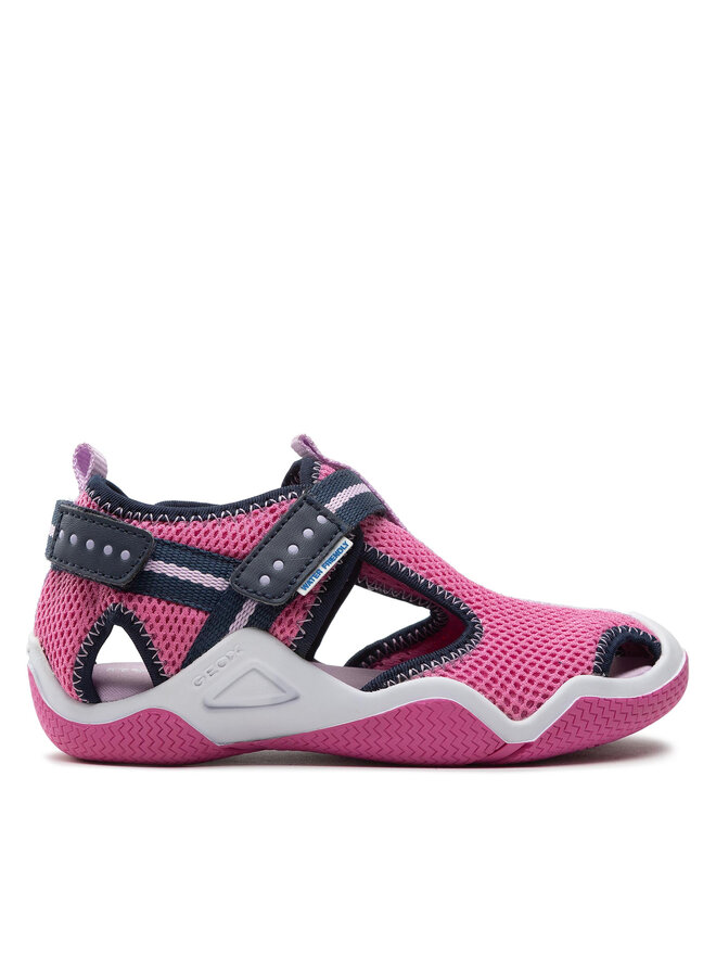 Geox Sandále Geox J Wader G. A J1508A 01454 C8NF4 S Ružová