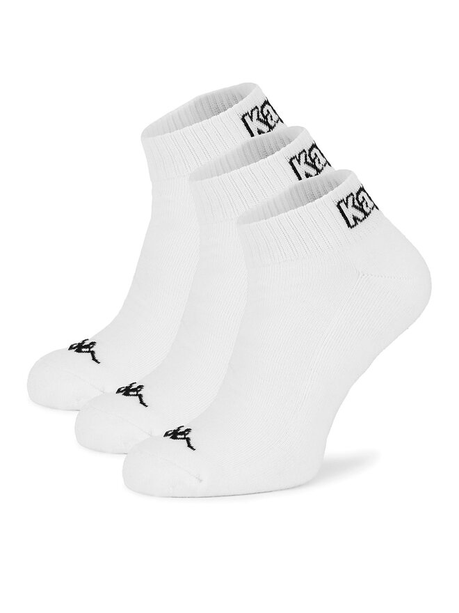 Kappa Skarpety Kappa KR_GOAL_SS25 (3-PACK) Biały