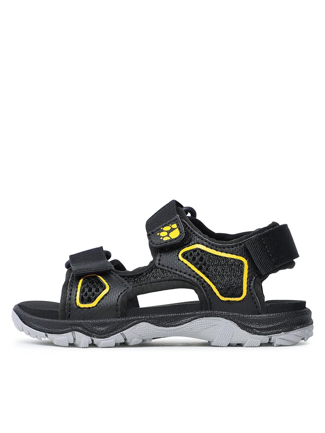 Jack Wolfskin Sandalen Jack Wolfskin Taraco Beach Sandal K 4039531 Schwarz