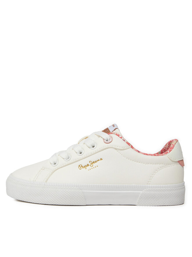 Pepe Jeans Snīkeri Pepe Jeans Kenton Bass G PGS30603 Balts